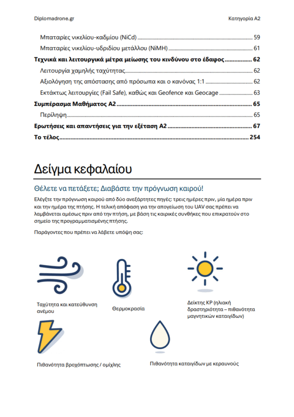 Εξέταση Άδειας Drone A2 Ελλάδα – Προχωρημένη θεωρία, πλήρες υλικό μελέτης και 500+ ερωτήσεις & απαντήσεις τύπου εξέτασης