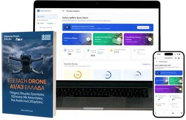 A1/A3 άδεια drone Combo – A1/A3 Εκπαιδευτικά υλικά & e-learning